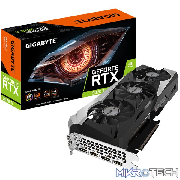 1__1__b62t-q7 Gigabyte GeForce RTX 3070 Ti Gaming OC 8GB GDDR6X 256-bit Graphics Card - Image 1
