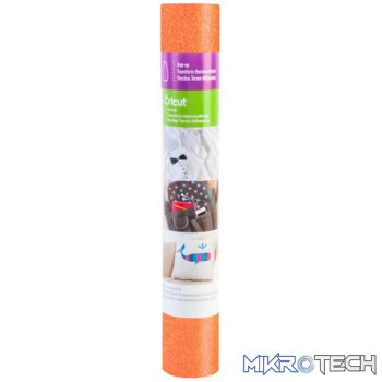 2003260 - Cricut Glitter Iron-On  30x48cm (Fluorescent Orange)
