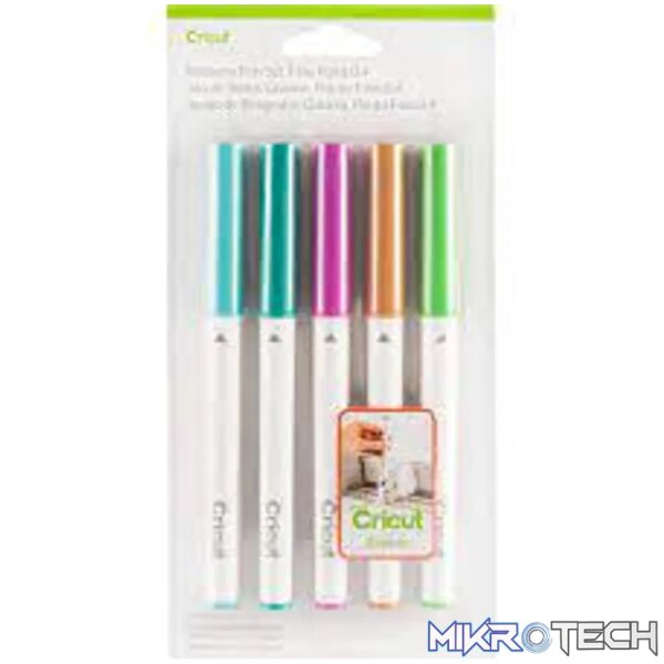 2003976 - Cricut Explore or Maker Fine Point Pen Set 5-Pack (Wisteria) 2003976 - Cricut Explore or Maker Fine Point Pen Set 5-Pack (Wisteria)