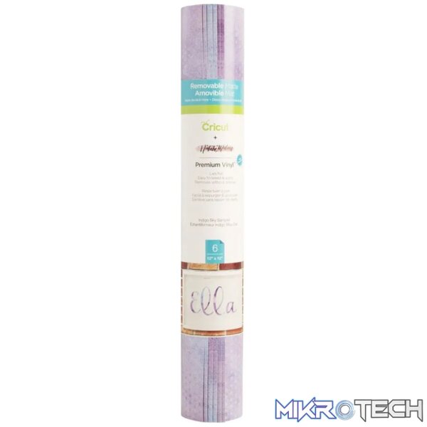 2004629 - Cricut Premium Vinyl Removable 30x48cm 3-Sheet Sampler (Natalie Malan Indigo Sky) - Image 2