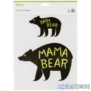 2004823 - CRICUT IRON ON DESIGNS MAMA BABY BEAR 8.5X12