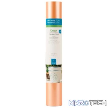 2005220 - CRICUT PREMIUM PEARL PASTEL VINYL ORANGE 12X48
