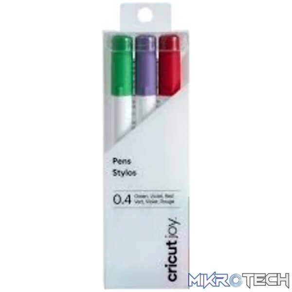 2007077: Cricut Joy Fine Point Pen Set 3-pack (Red; Green; Violet) 2007077: Cricut Joy Fine Point Pen Set 3-pack (Red; Green; Violet)