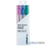2007080: Cricut Joy Medium Point Gel Pen Set 3-pack (Glitter Pink; Blue; Green) - Image 2