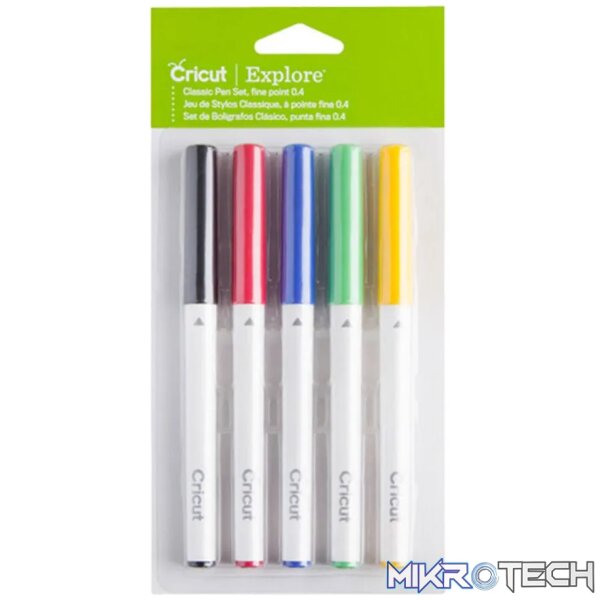 2007635 - Cricut Explore/Maker Fine Point Pen Set 5-pack (Classics). - Image 2