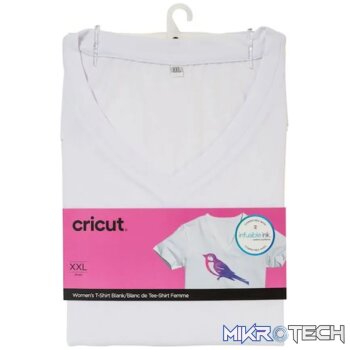 2007910: Cricut Infusible Ink Women's White T-Shirt (XXL)