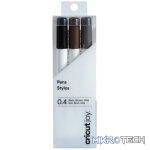 2008068 - Cricut Joy Fine Point Pen Set 3-pack (Black; Brown; Grey). - Image 2