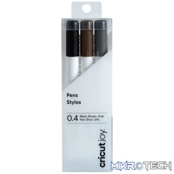 2008068 - Cricut Joy Fine Point Pen Set 3-pack (Black; Brown; Grey).