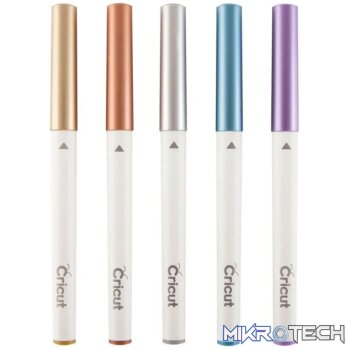 2008406 - Cricut Explore/Maker Medium Point Pen Set 5-pack (Metallic); .