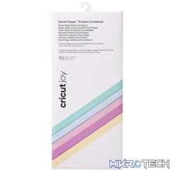 2008872 - Cricut Joy Smart Sticker Cardstock 5.5X13 10 Pack (Pastels Sampler)