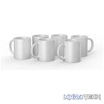 2008942: Cricut 350Ml Ceramic Mug Blanks White (6) - Image 2