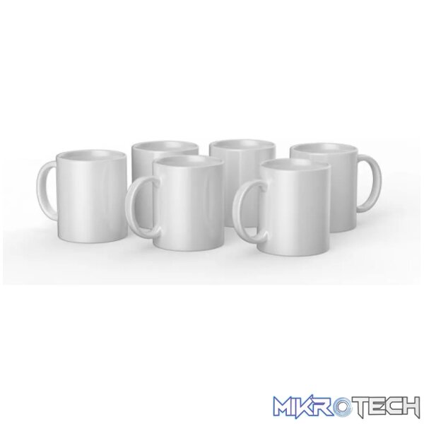 2008942: Cricut 350Ml Ceramic Mug Blanks White (6) 2008942: Cricut 350Ml Ceramic Mug Blanks White (6)