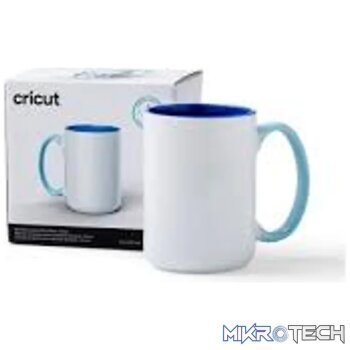 2009394 - Cricut 440ml Beveled Ceramic Mug Blank Ocean 1pc