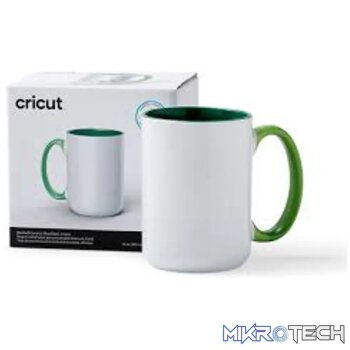 2009395 - Cricut 15oz Bevel Ceramic Mug Blank - Forest