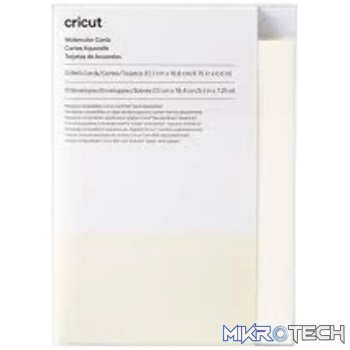 2009985 - Cricut Watercolor Cards White 10pk R40