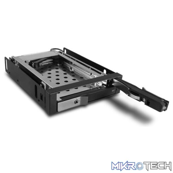 Dual Bay BLACK Removable Rack for 2x 2.5" S-ATA Drives - Image 3