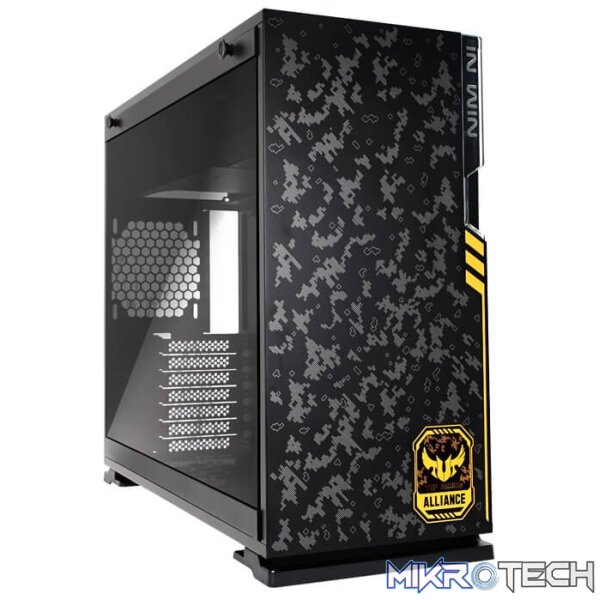 20180212090104_60511 In Win ci698 101 Tuf Gaming Edition ATX Mid Tower Chassis with RGB led, front panel & side window - Image 1