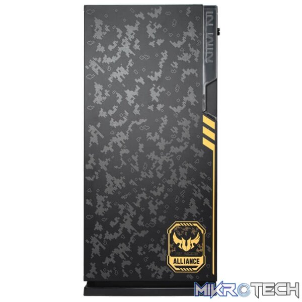 In Win ci698 101 Tuf Gaming Edition ATX Mid Tower Chassis with RGB led, front panel & side window - Image 2