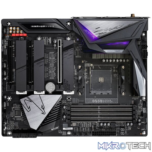 Gigabyte B550 Aorus Master AMD B550 Chipset Socket Ryzen AM4 Motherboard with WiFi - Image 2