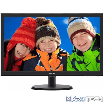 Philips V-line 19.5-inch 1600 x 900p HD+ 16:9 76Hz 5ms TFT LCD Monitor 203V5LHSB2