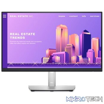 Dell P2222H 22-inch 1920 x 1080p FHD 16:9 60Hz 8ms IPS LCD Monitor 210-BBBE