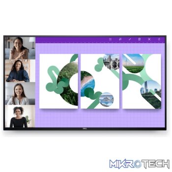 Dell P5524Q 55-inch 3840 x 2160p 4K UHD 16:9 60Hz 8ms LED VA Conference Room Monitor 210-BJKC