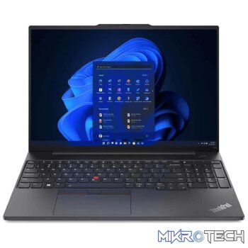 Lenovo ThinkPad E16 G1 16-inch WUXGA Laptop - Intel Core i5-1335U 512GB SSD 8GB RAM Win 11 Pro 21JN00EGZA