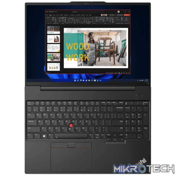 Lenovo ThinkPad E16 G1 16-inch WUXGA Laptop - Intel Core i5-1335U 512GB SSD 8GB RAM Win 11 Pro 21JN00EGZA - Image 2
