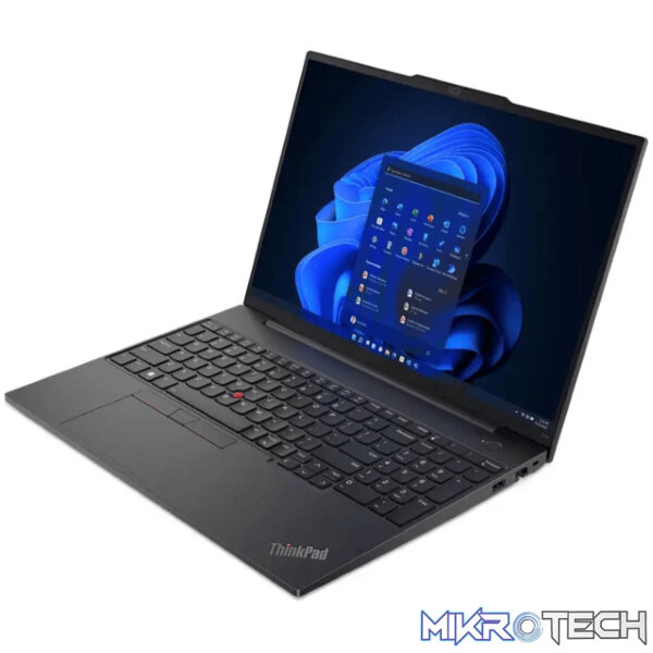 Lenovo ThinkPad E16 G1 16-inch WUXGA Laptop - Intel Core i5-1335U 512GB SSD 8GB RAM Win 11 Pro 21JN00EGZA - Image 3