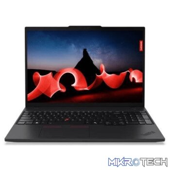 Lenovo ThinkPad T16 G3 16-inch WUXGA Laptop - Intel Core Ultra 7 155U 512GB SSD 16GB RAM LTE Win 11 Pro 21MN000AZA