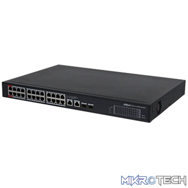 24 Port Intelligent PoE switch PoE budget 240W 24 Port Intelligent PoE switch PoE budget 240W