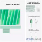 24-inch iMac with Retina 4.5K display: Apple M4 chip with 10-core CPU and 10-core GPU, 16GB, 256GB SSD - Green,Model A3137 - Image 9