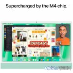 24-inch iMac with Retina 4.5K display: Apple M4 chip with 10-core CPU and 10-core GPU, 16GB, 512GB SSD - Green,Model A3137 - Image 6
