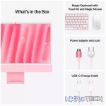24-inch iMac with Retina 4.5K display: Apple M4 chip with 10-core CPU and 10-core GPU, 16GB, 512GB SSD - Pink,Model A3137 - Image 9