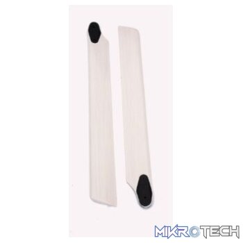 245mm Wood Main Rotor Blade Set: 300 X