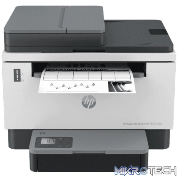 HP LaserJet Tank MFP 2602sdw Mono A4 Duplex Laser Printer 2R7F5A HP LaserJet Tank MFP 2602sdw Mono A4 Duplex Laser Printer 2R7F5A