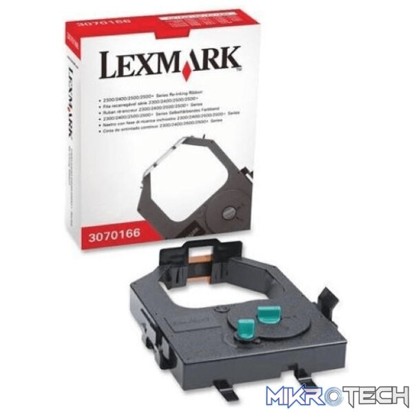 Lexmark Standard Black Ribbon for 23Xx 24Xx 4Million Characters 3070166 Lexmark Standard Black Ribbon for 23Xx 24Xx 4Million Characters 3070166
