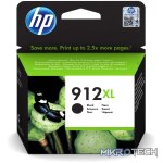 HP 912XL Black High Yield Printer Ink Cartridge Original 3YL84AE Single-pack