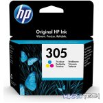 HP 305 Cyan Magenta Yellow Standard Yield Printer Ink Cartridge Original 3YM60AE Single-pack