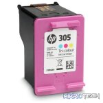 HP 305 Cyan Magenta Yellow Standard Yield Printer Ink Cartridge Original 3YM60AE Single-pack - Image 9