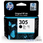 HP 305 Black Standard Yield Printer Ink Cartridge Original 3YM61AE Single-pack