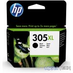 HP 305XL Black High Yield Printer Ink Cartridge Original 3YM62AE Single-pack