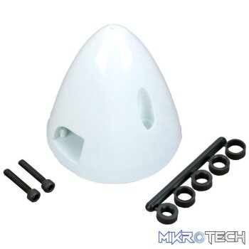 4 Pin Spinner2-3/4in White