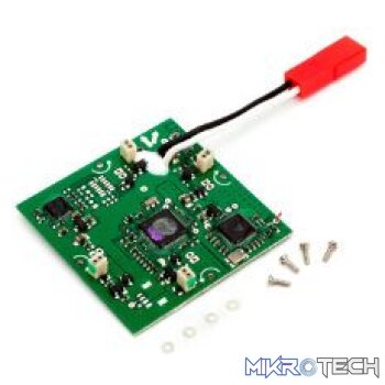 * 4-in-1 Control Unit Rx/ESCs/Mixer/Gyr