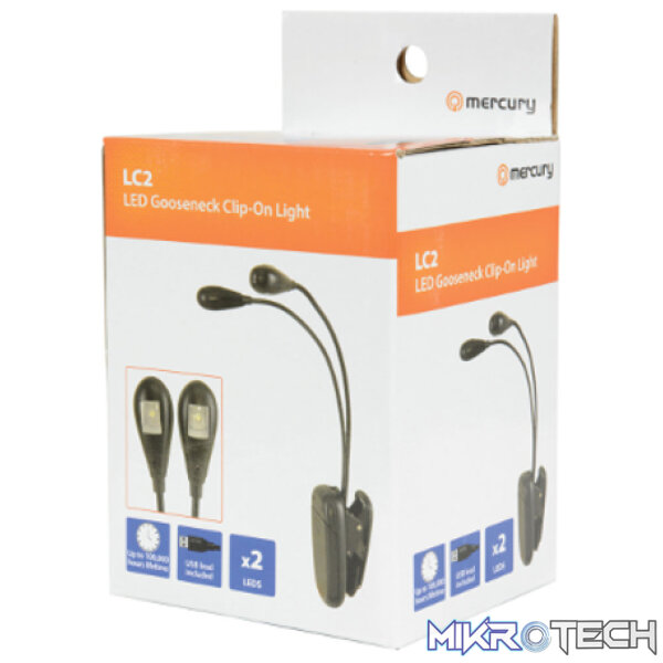 Mercury - Led Gooseneck Clip-On Lights - Image 3