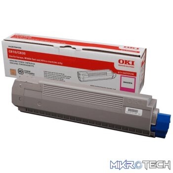 OKI 44059106 Magenta Toner Cartridge 1