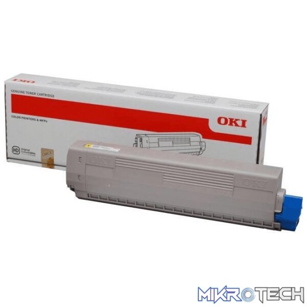 OKI 44844613 Yellow Toner Cartridge 7 OKI 44844613 Yellow Toner Cartridge 7