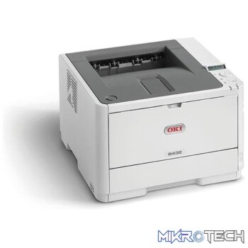 OKI B432dn Mono A4 Duplex LED Laser Printer 45762012