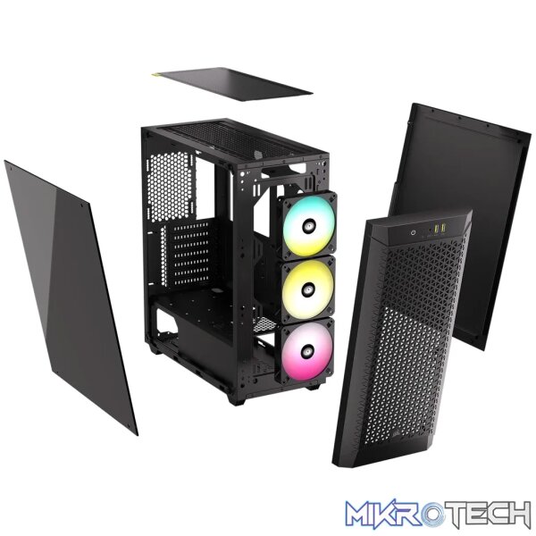 Corsair 480T RGB Airflow Tempered Glass Mid-Tower Case CC-9011272-WW - Image 2