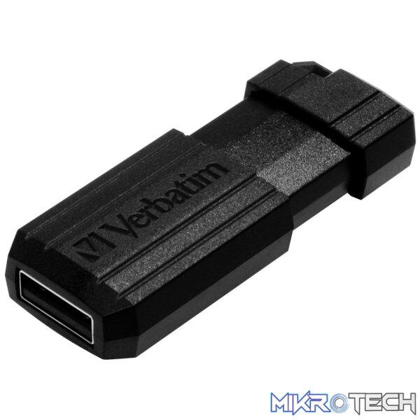 Verbatim PinStrip 32GB Black USB 2.0 Type-A USB Flash Drive 49064 - Image 5